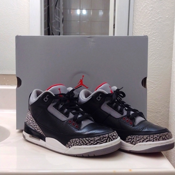 air jordan 3 retro black cement 2011